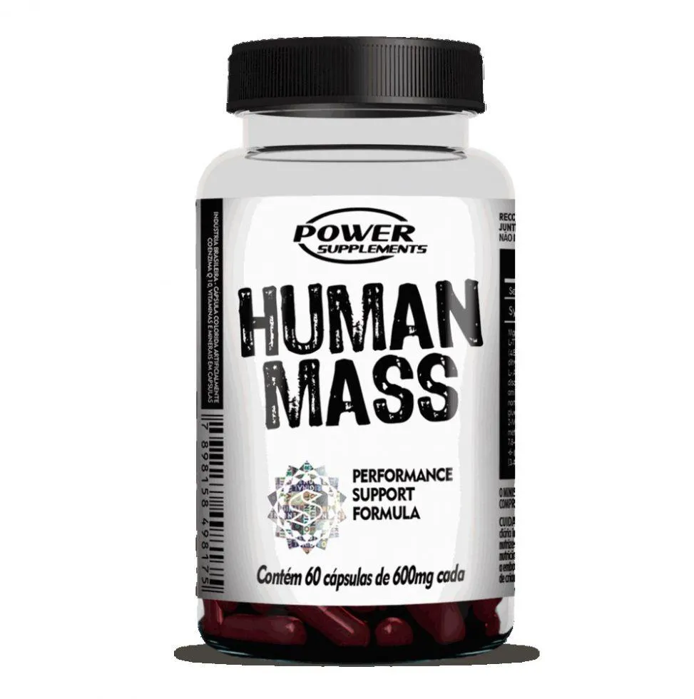 HUMAN MASS 600MG (60 CAPS) - PADRãO: ÚNICO