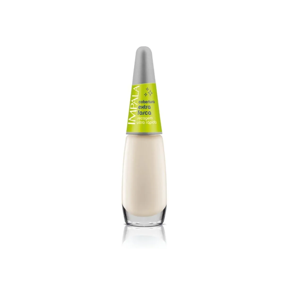 ESMALTE IMPALA BASE COBERTURA EXTRA FOSCA SECAGEM RáPIDA