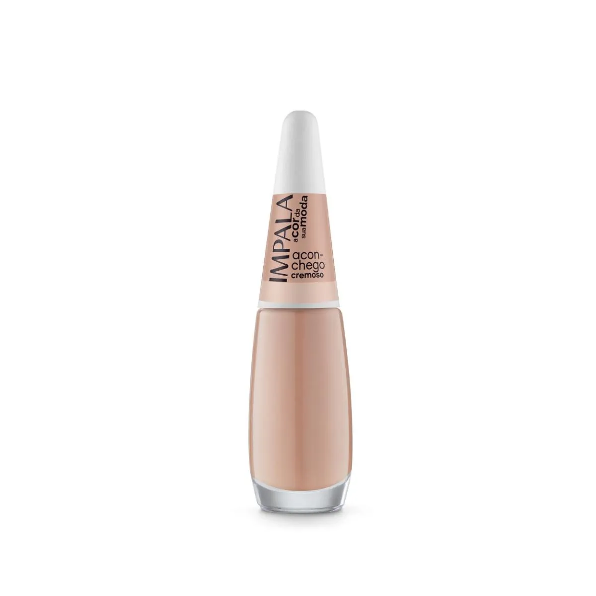 ESMALTE IMPALA COLEçãO A COR DA MODA UNHA ACONCHEGO CREMOSO