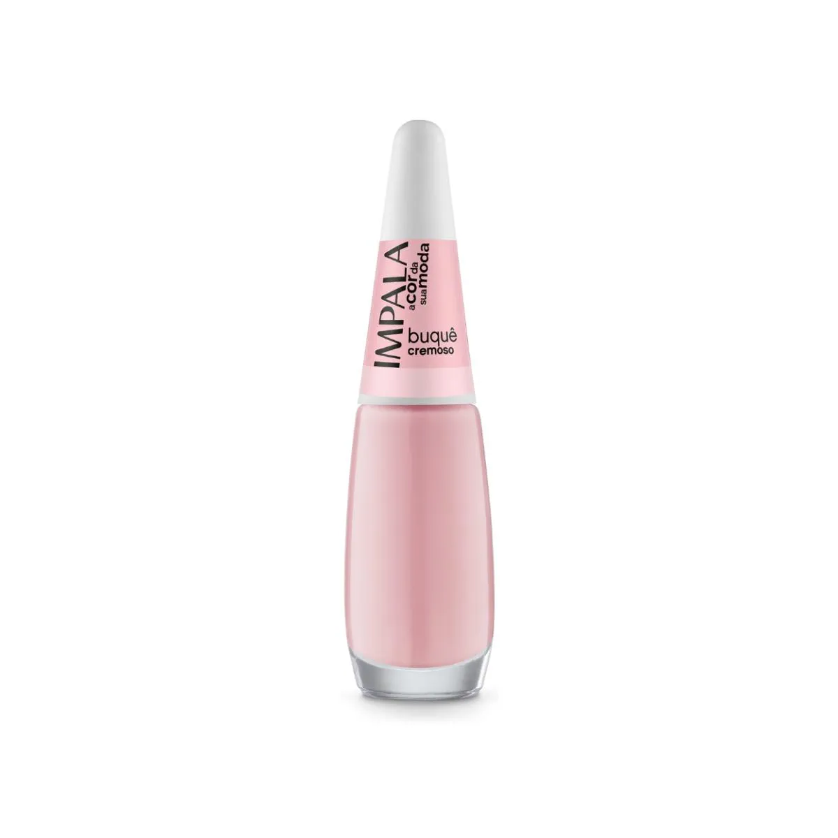 ESMALTE IMPALA COLEçãO A COR DA SUA MODA UNHA BUQUê CREMOSO