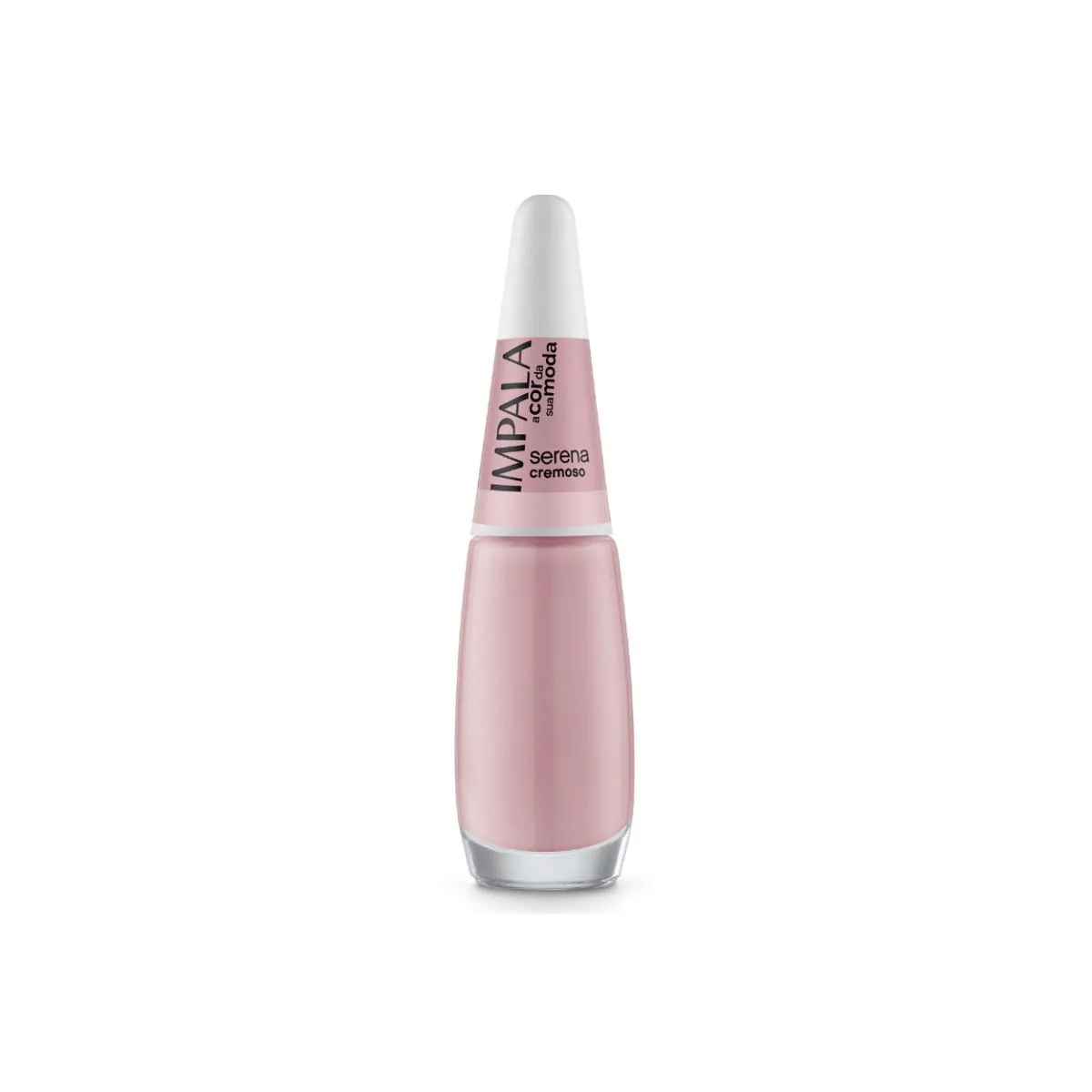 ESMALTE IMPALA COLEçãO A COR DA SUA MODA UNHA SERENA CREMOSO