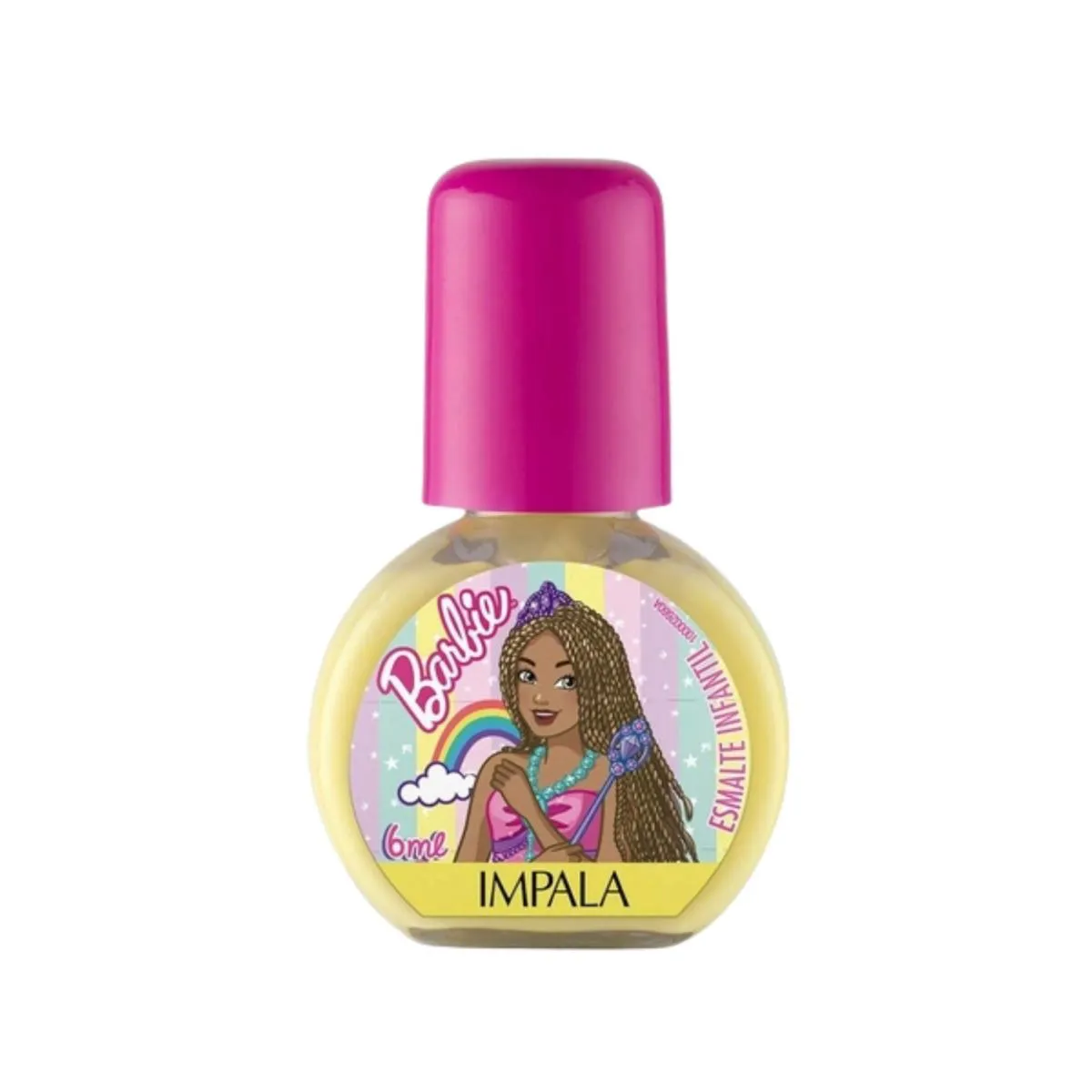 ESMALTE IMPALA INFANTIL BARBIE ALéM DO ARCO-ÍRIS CREMOSO