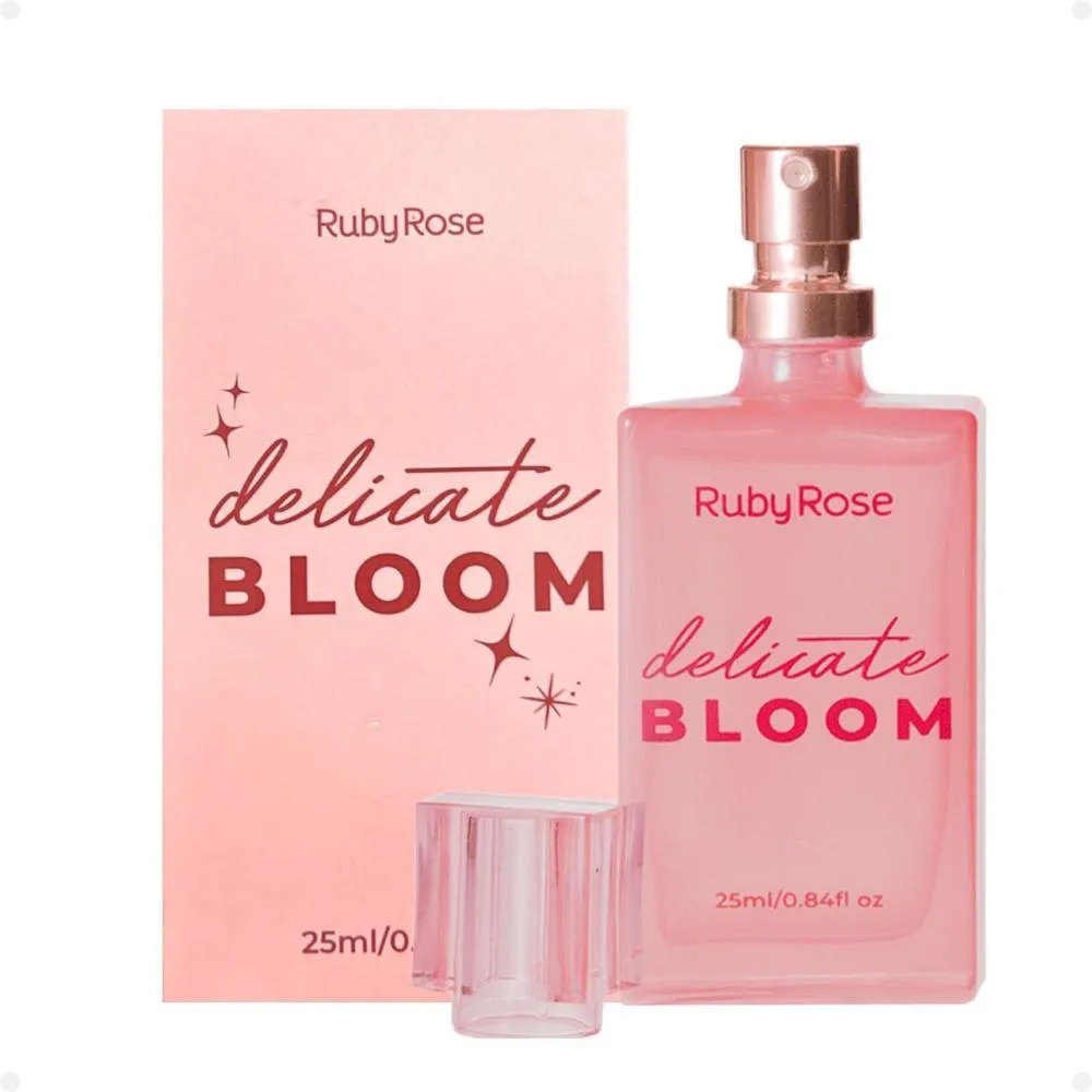 DESODORANTE COLôNIA RUBY ROSE DELICATE BLOOM 25ML HB-P001