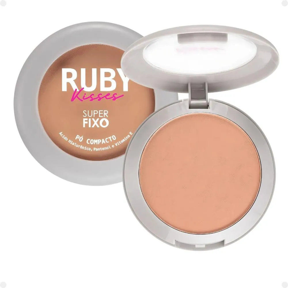 Pó COMPACTO RUBY KISSES SUPER FIXO COR 230 SFP230B