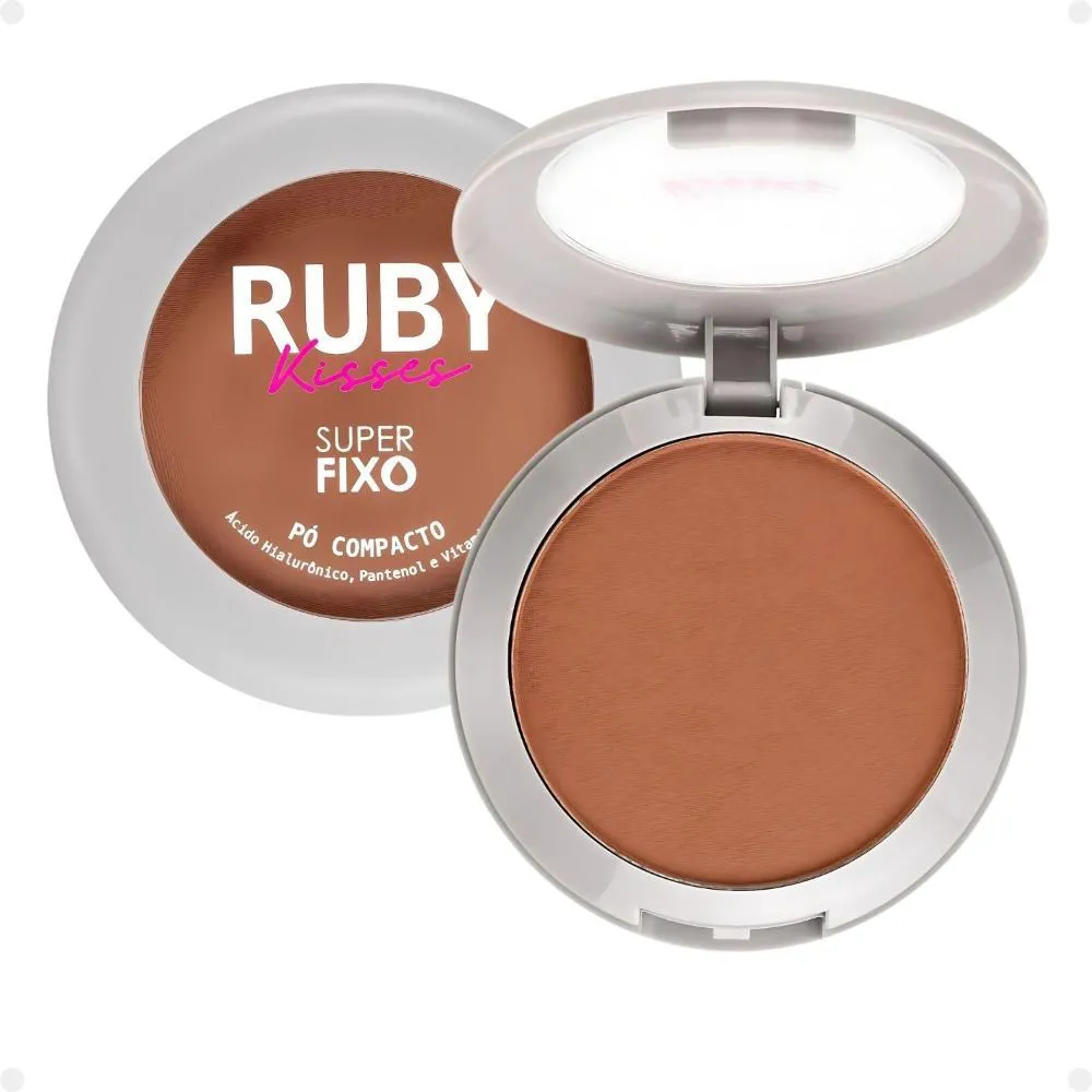 Pó COMPACTO RUBY KISSES SUPER FIXO COR 335 SFP335B
