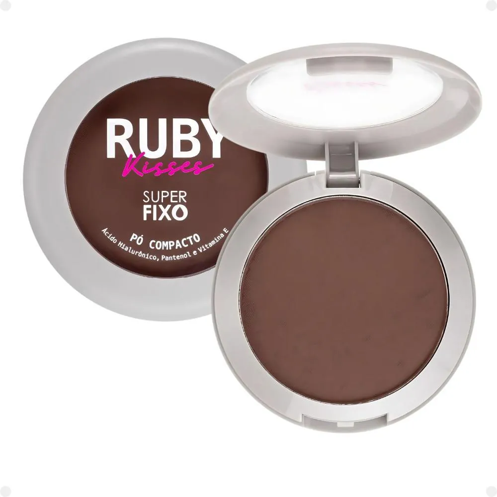 Pó COMPACTO RUBY KISSES SUPER FIXO COR 435 SFP435B