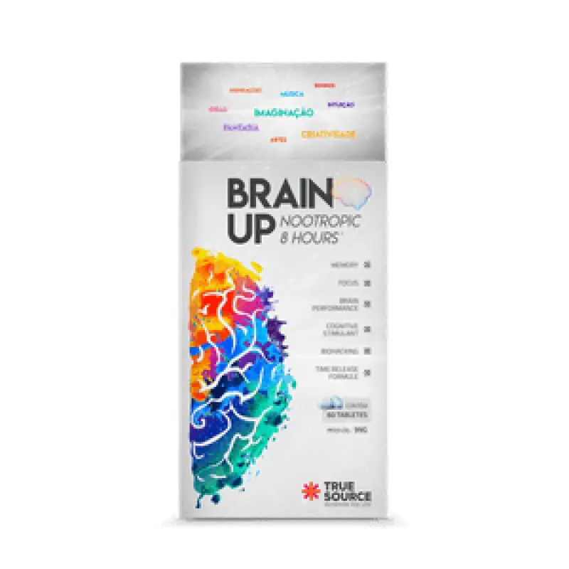 NOOTRÓPICO BRAIN UP TRUE SOURCE 60 TABLETES