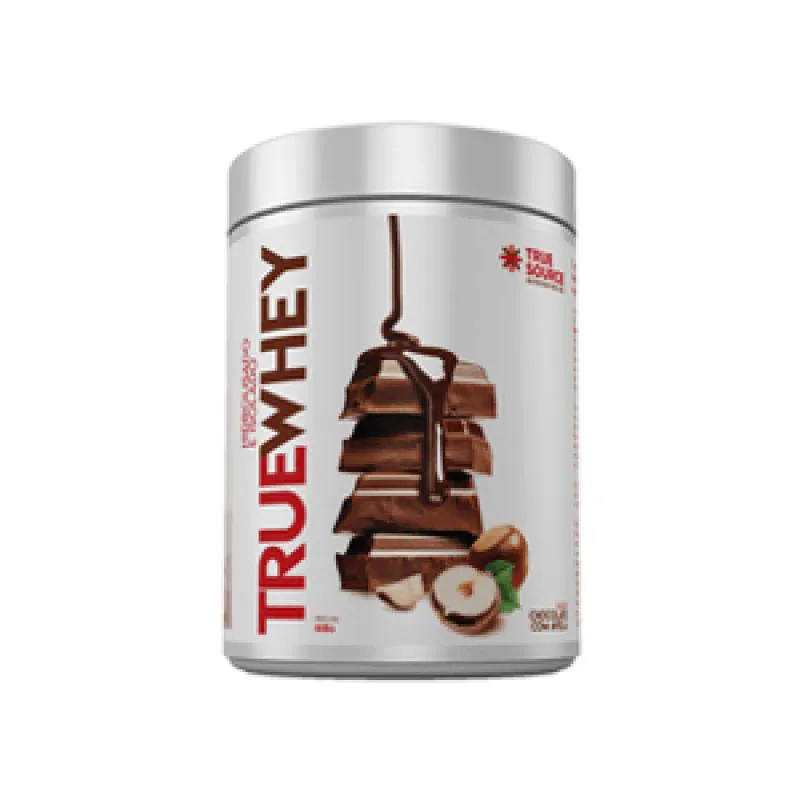 TRUE WHEY PROTEIN CHOCOLATE COM AVELÃ TRUE SOURCE 418G