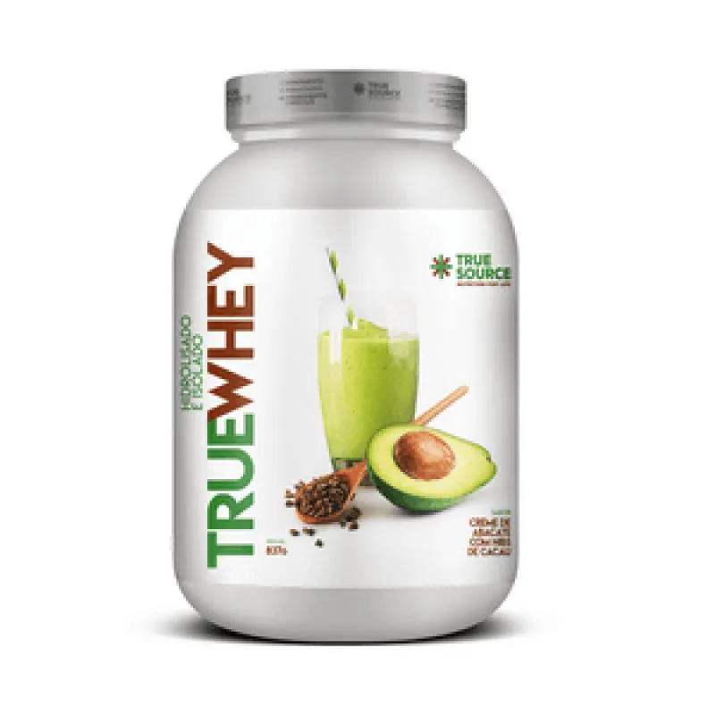 TRUE WHEY PROTEIN ABACATE COM NIBS DE CACAU TRUE SOURCE 837G