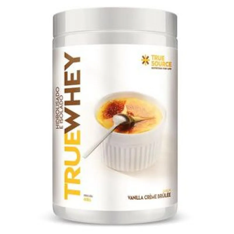 TRUE WHEY PROTEIN CRÈME BÛRLLÈ TRUE SOURCE 418G