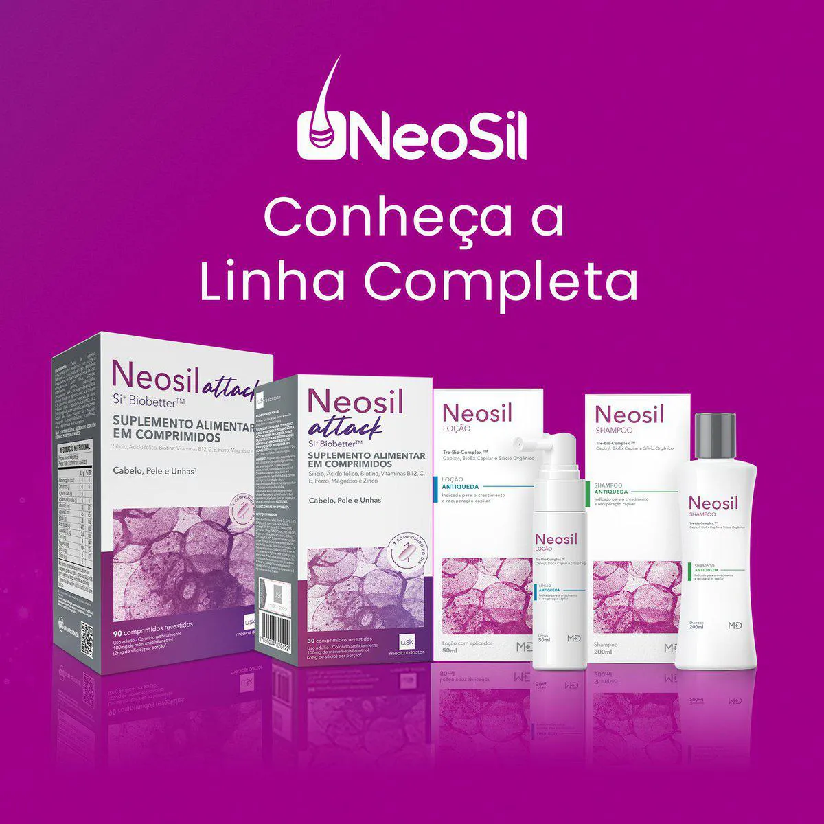 Neosil Attack com 30 comprimidos: Preço e para que serve | Drogasil