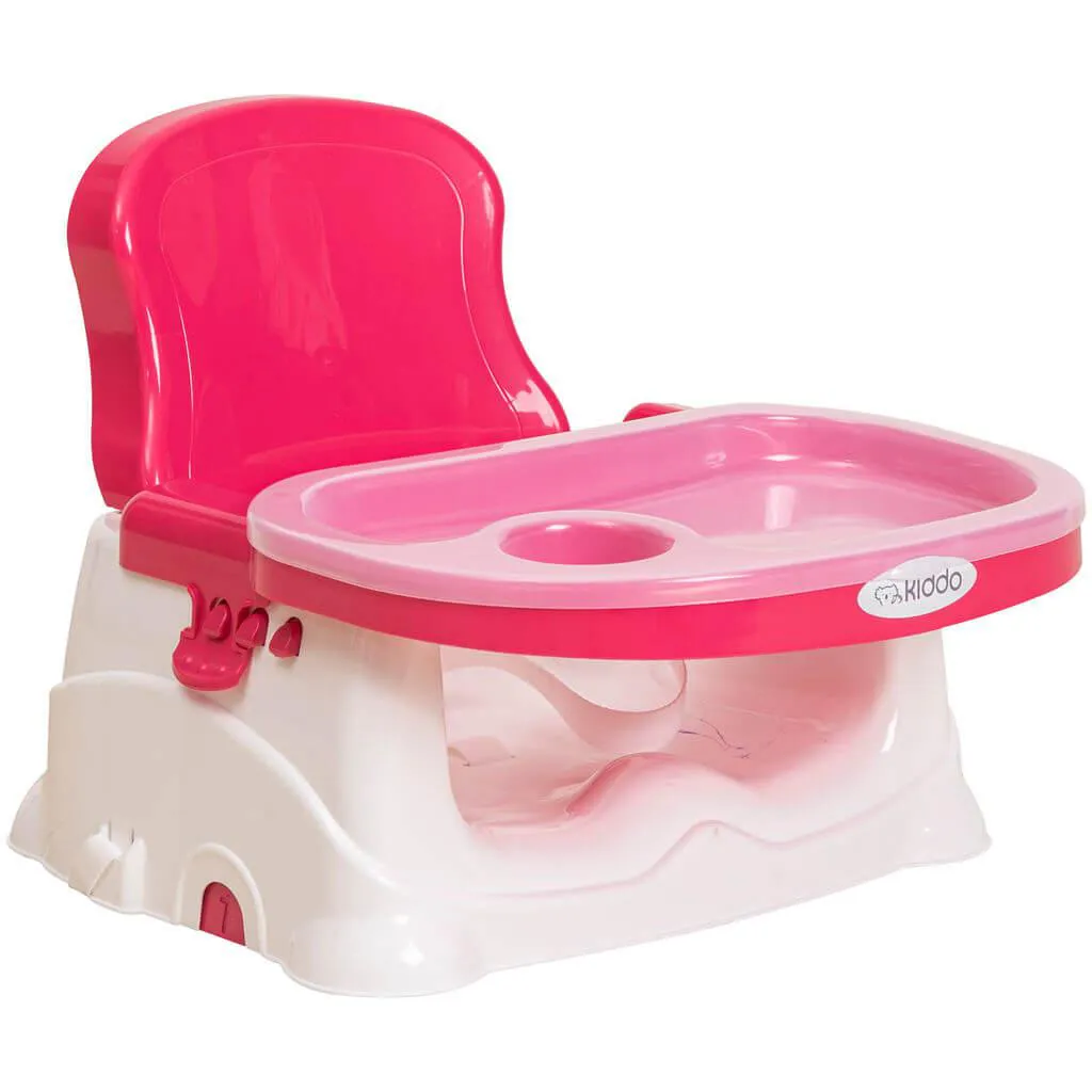 CADEIRA DE ALIMENTAçãO PORTáTIL ROSA CANDY