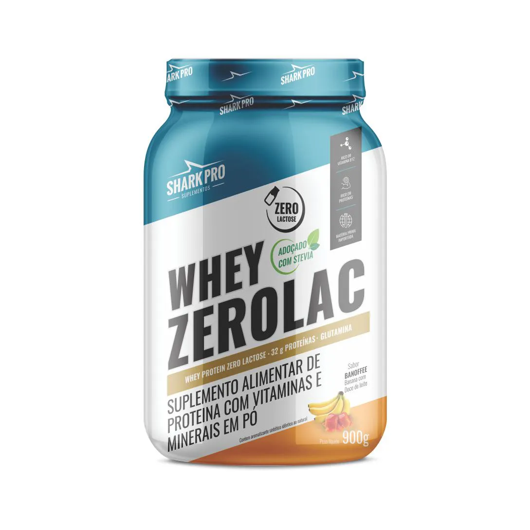 100% WHEY ZEROLAC BANOFFE 900G
