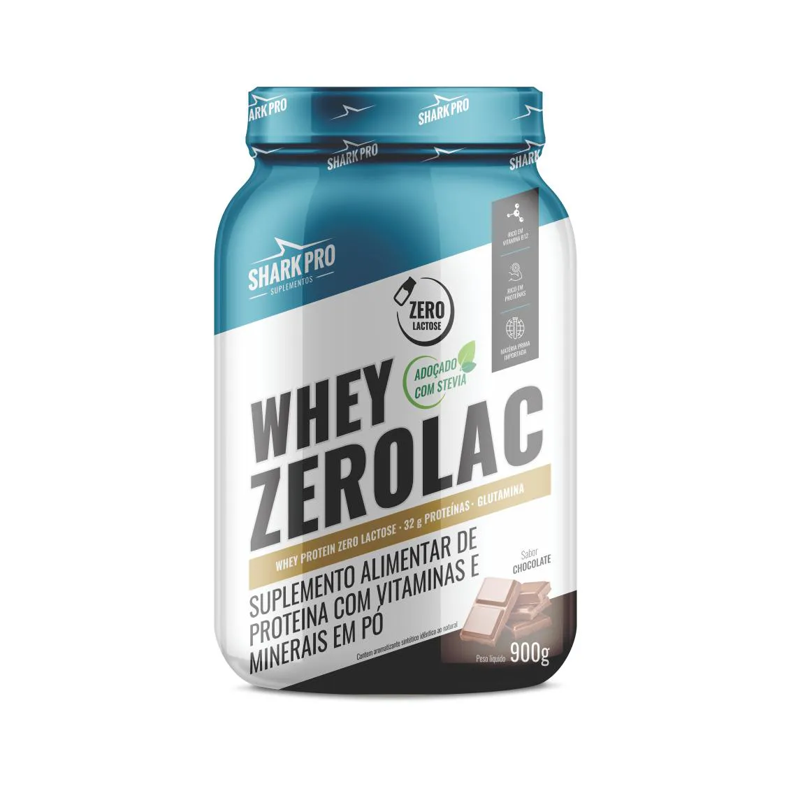 100% WHEY ZEROLAC CHOCOLATE 900G