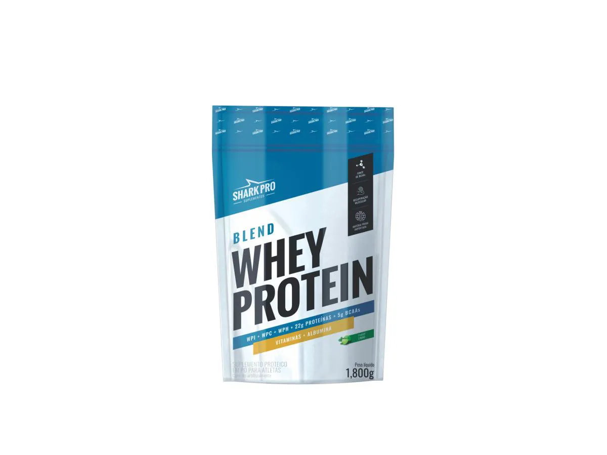 BLEND WHEY PROTEIN REFIL 1,8 KG - SABOR MOUSSE DE LIMÃO