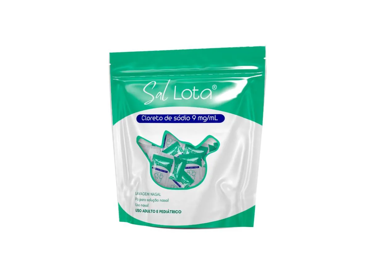 SAL LOTA | LIMPEZA NASAL ALTO VOLUME REFIL 60 SACHêS