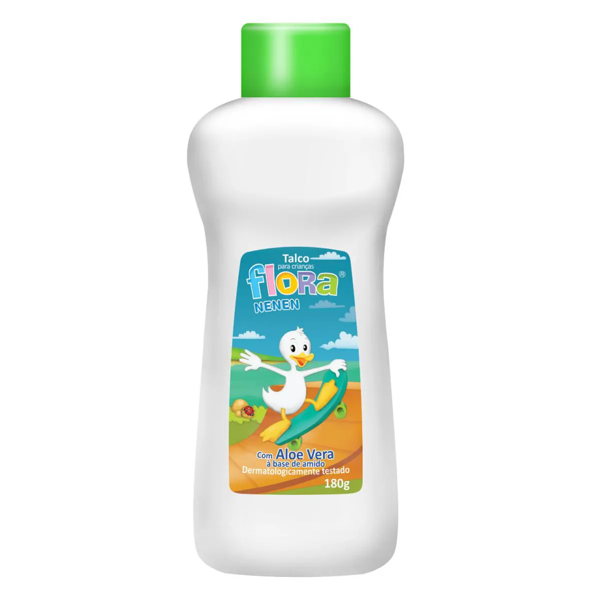 TALCO SUISSA LINHA INFANTIL FLORA NENEN COM ALOE VERA