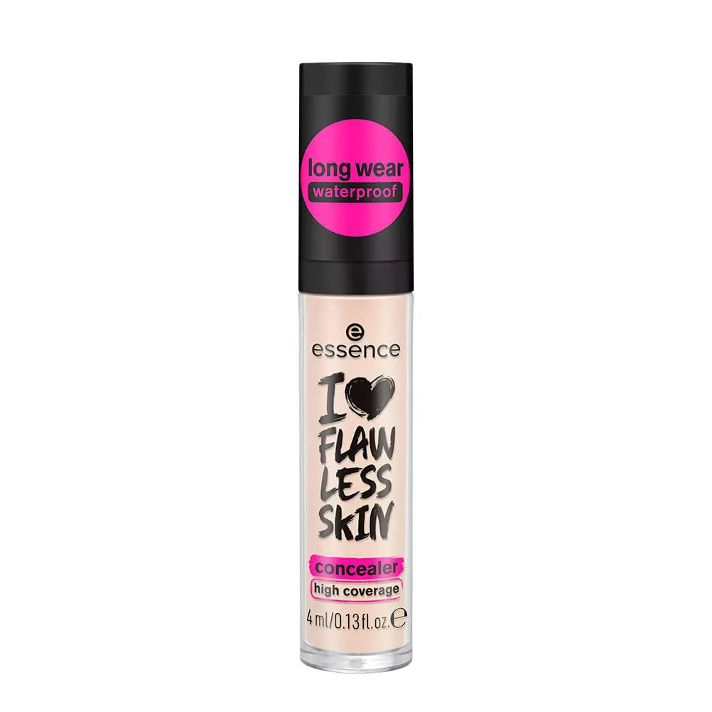 ESSENCE I LOVE FLAWLESS SKIN CONCEALER N10 LIGHT PORCELAIN - CORRETIVO 4ML