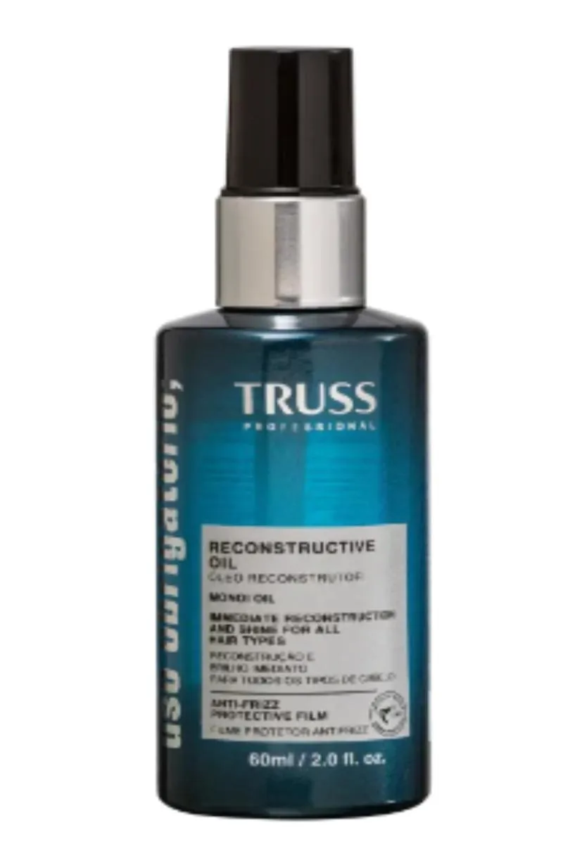 TRUSS USO OBRIGATóRIO ÓLEO CAPILAR RECONSTRUTOR 60ML