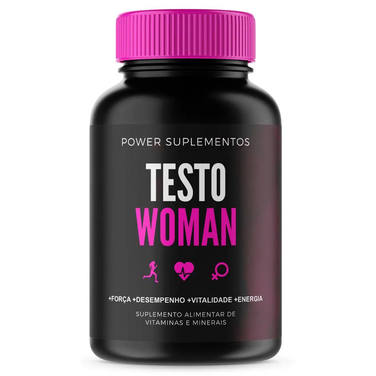 1 SUPLEMENTO FEMINO T. WOMAN MULTIVITAMíNICO MAGNéSIO + ZINCO + SELêNIO 60 CáPSULAS Neutro