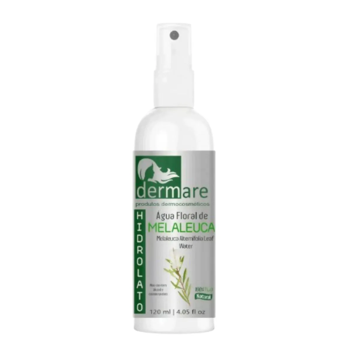 HIDRATO DE MELALEUCA DERMARE ÁGUA FLORAL PELE 120 ML FRASCO
