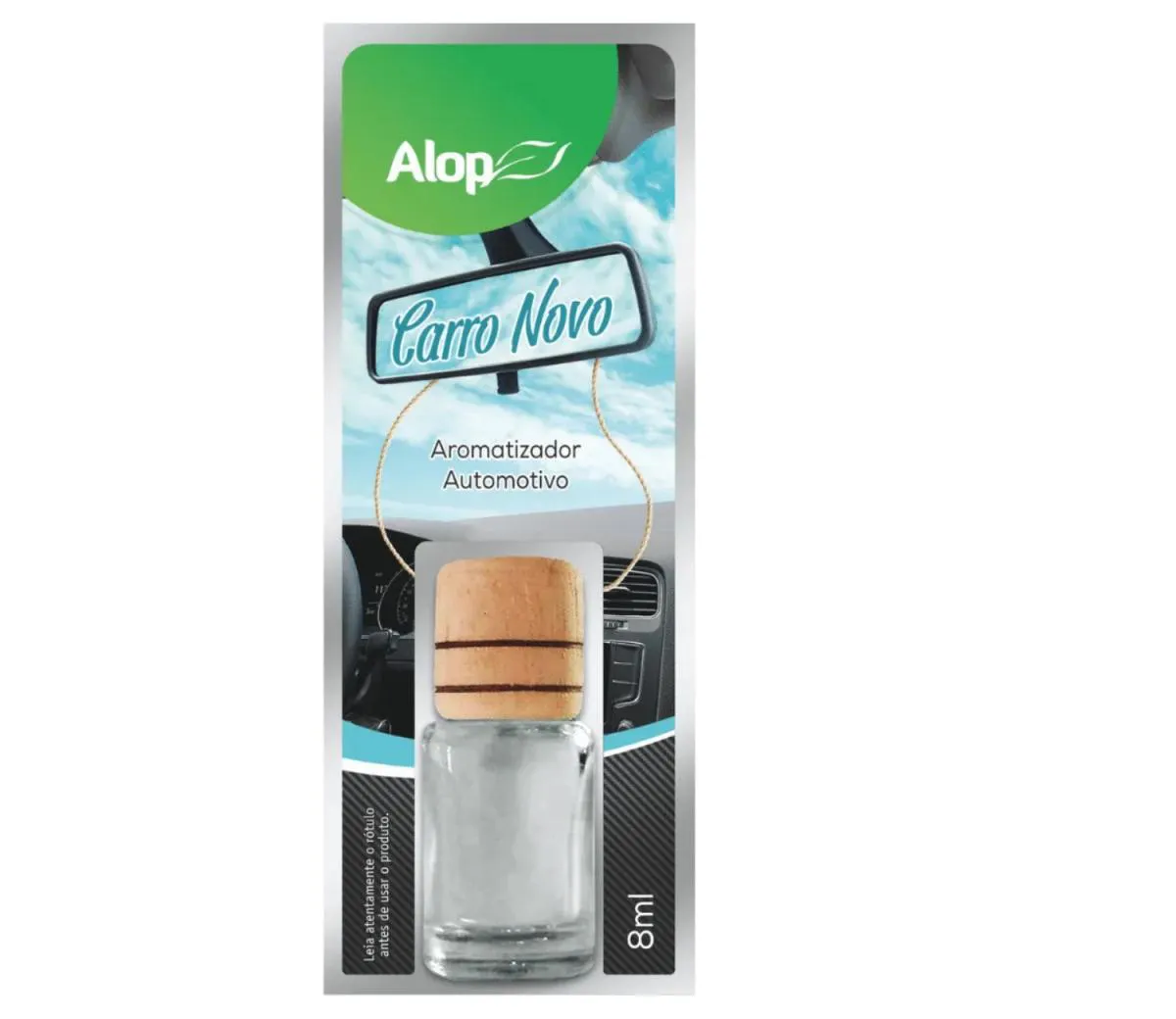 AROMATIZADOR AUTOMOTIVO ODORIZADOR AMBIENTE MULTIUSO ALOP CHEIRINHO CARRO NOVO