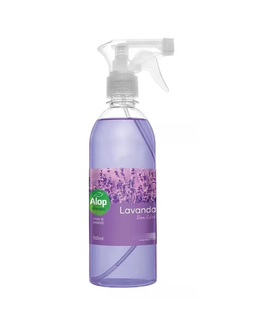 SPRAY AROMATIZADOR DE AMBIENTES 500 ML LAVANDA ALOP