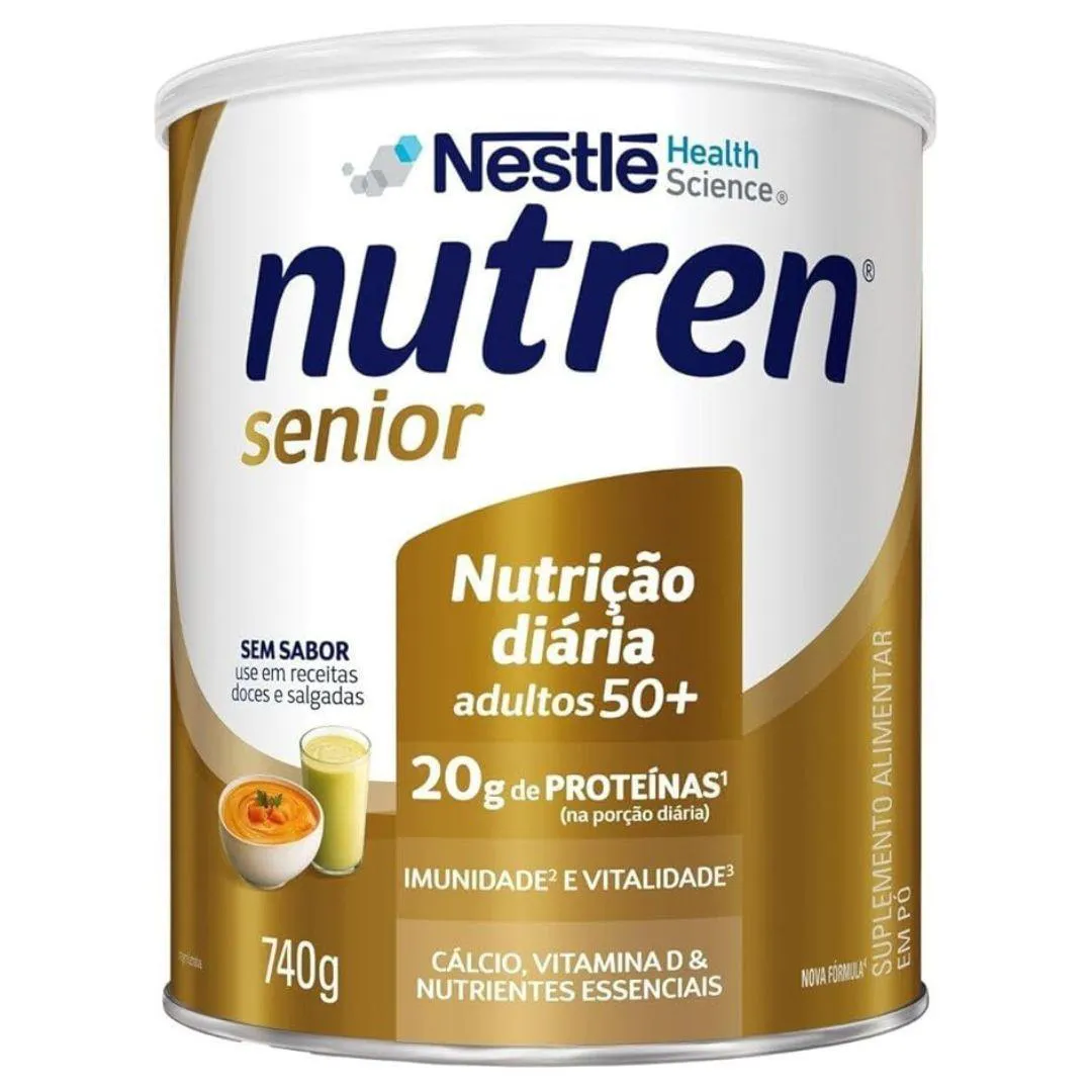 NUTREN SENIOR - SEM SABOR - 740G - NESTLE