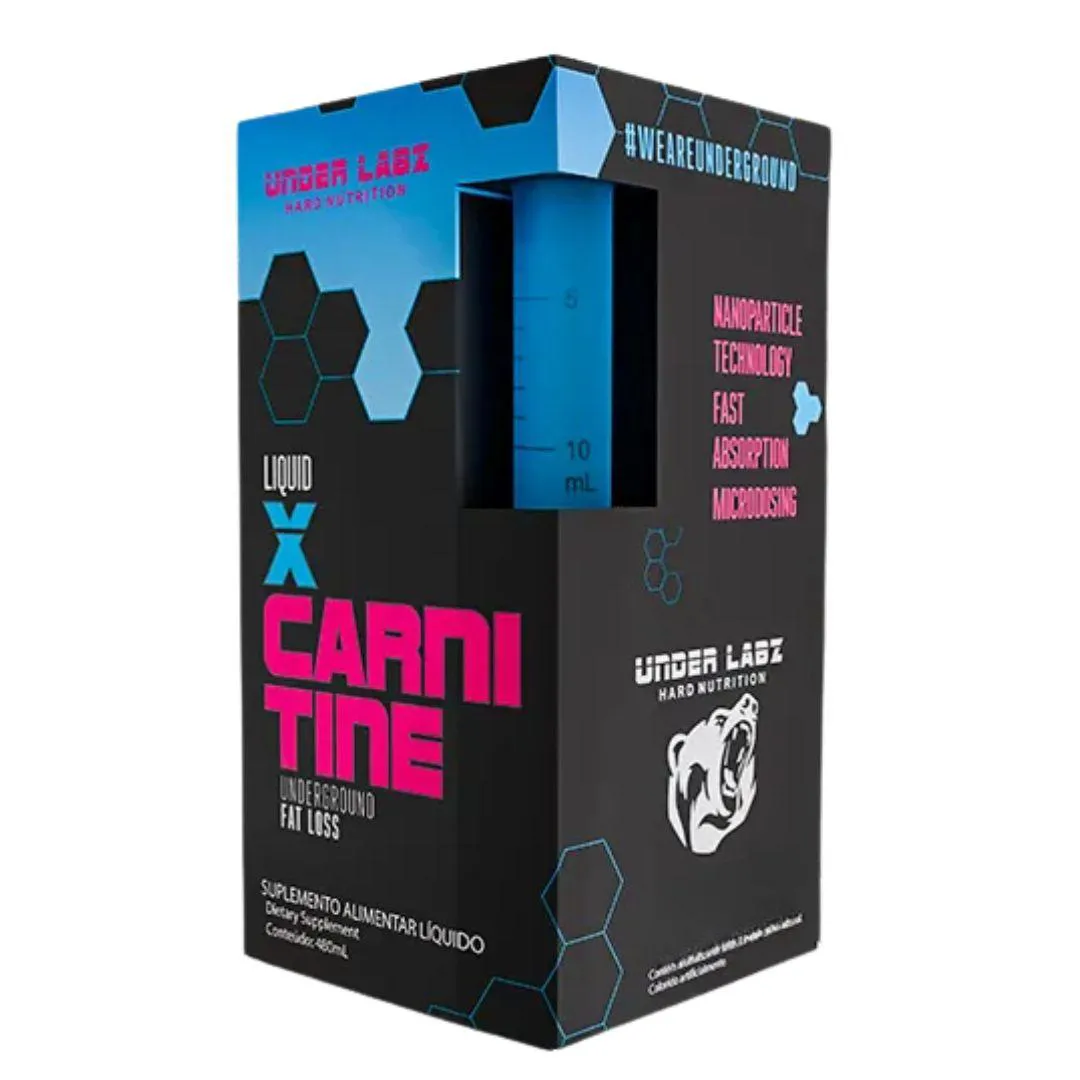 X-CARNITINE LIQUID 480ML RED FRUITS - UNDER LABZ