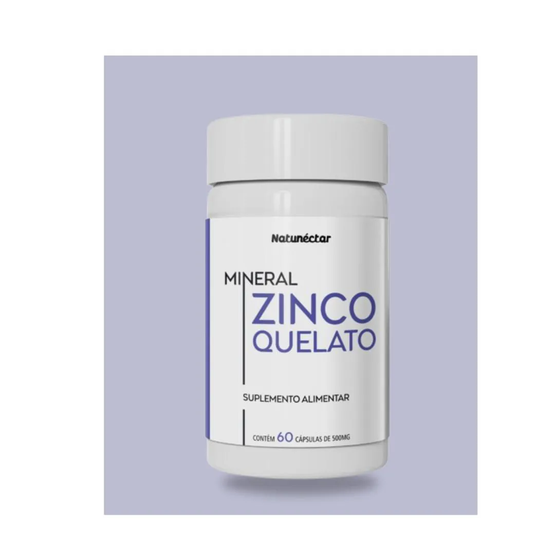 ZINCO QUELATO - 60 CAPS - NATUNéCTAR