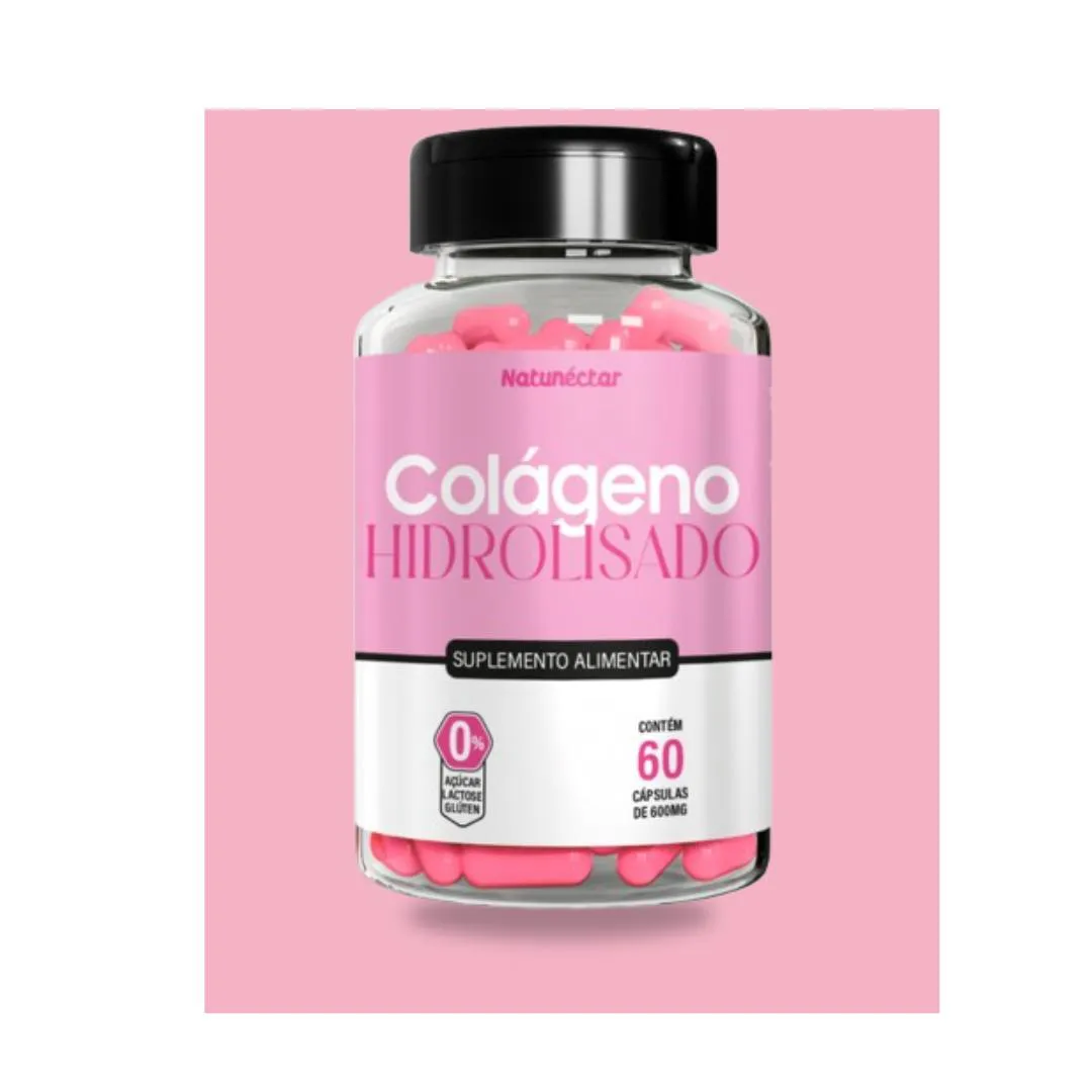 COLáGENO HIDROLISADO (500MG) - 60 CAPS - NATUNéCTAR