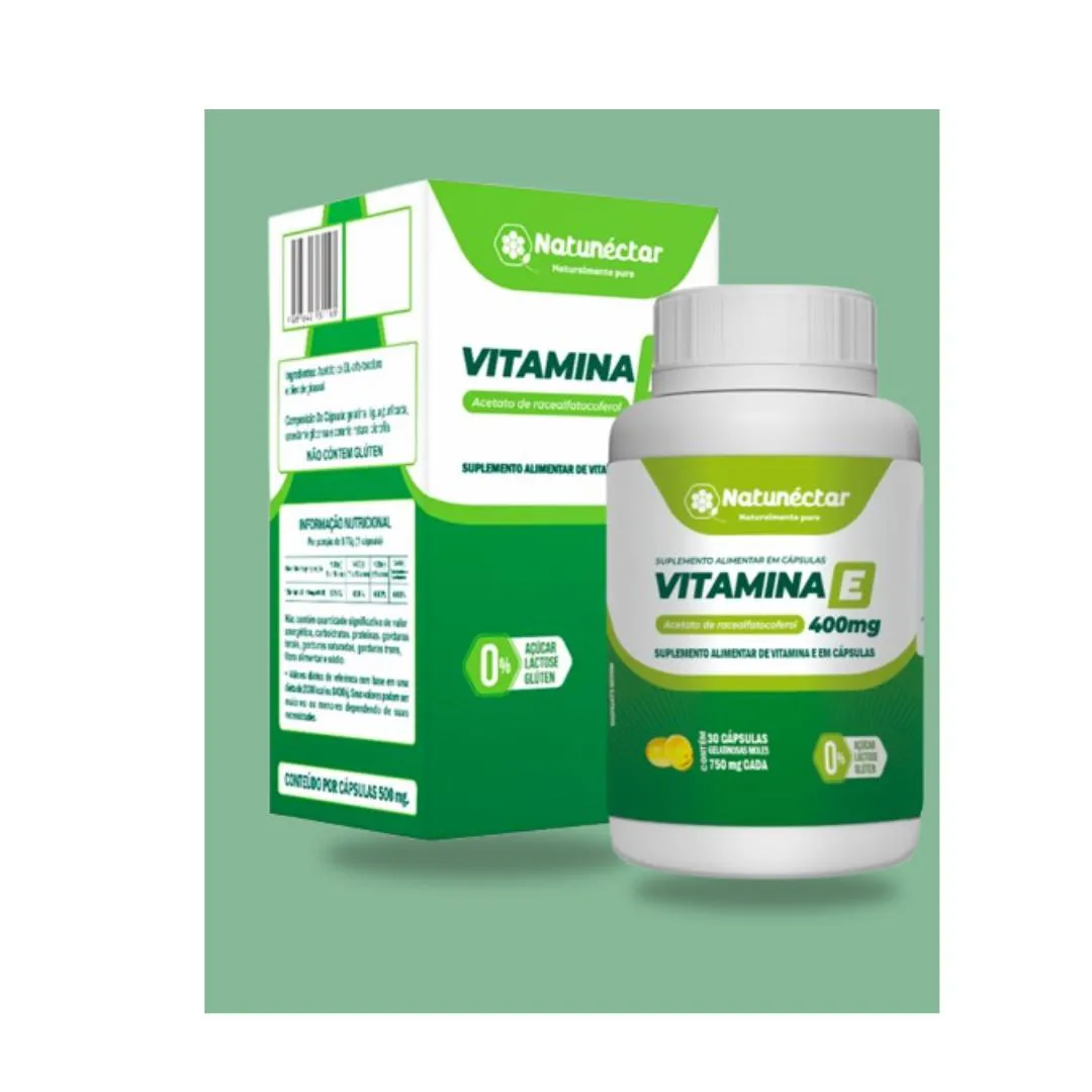 VITAMINA - E - 30 CAPS - NATUNéCTAR
