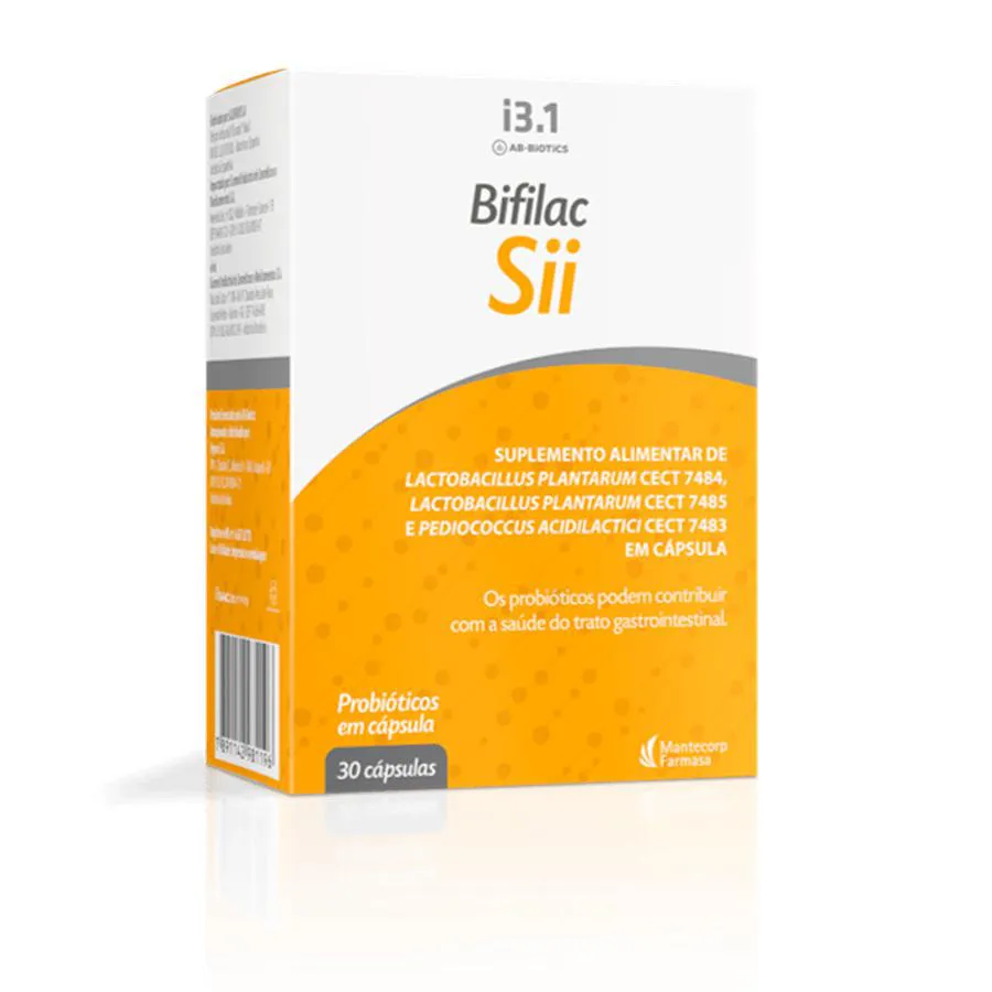 VITAMINA SUPLEMENTO ALIMENTAR BIFILAC SII COM 30 CáPSULAS