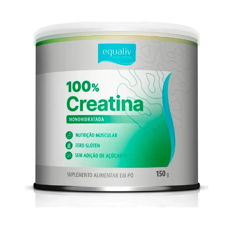 SUPLEMENTO EQUALIV 100% CREATINA 150G – SEM SABOR