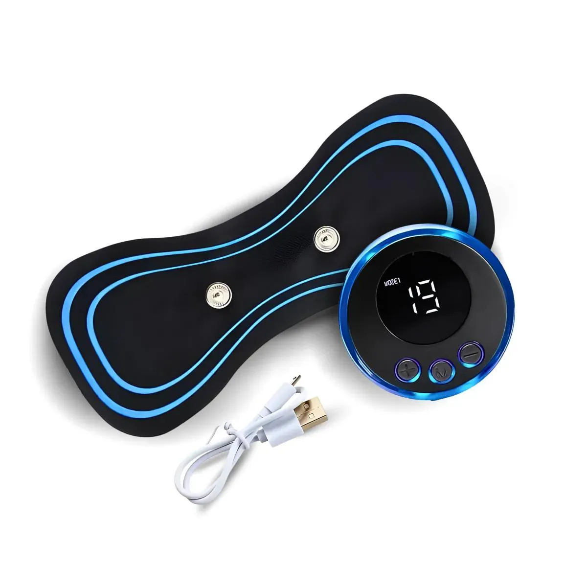 MASSAGEADOR ELéTRICO ELETROTERAPIA EMS PESCOçO LOMBAR