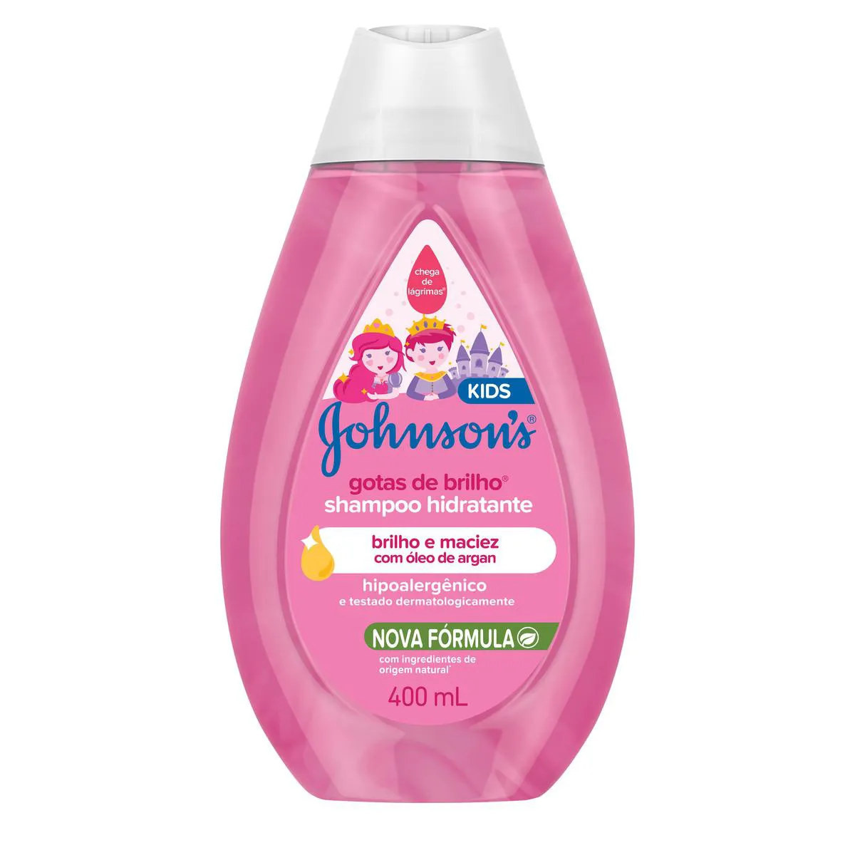 Shampoo Johnson's Gotas de Brilho 400ml