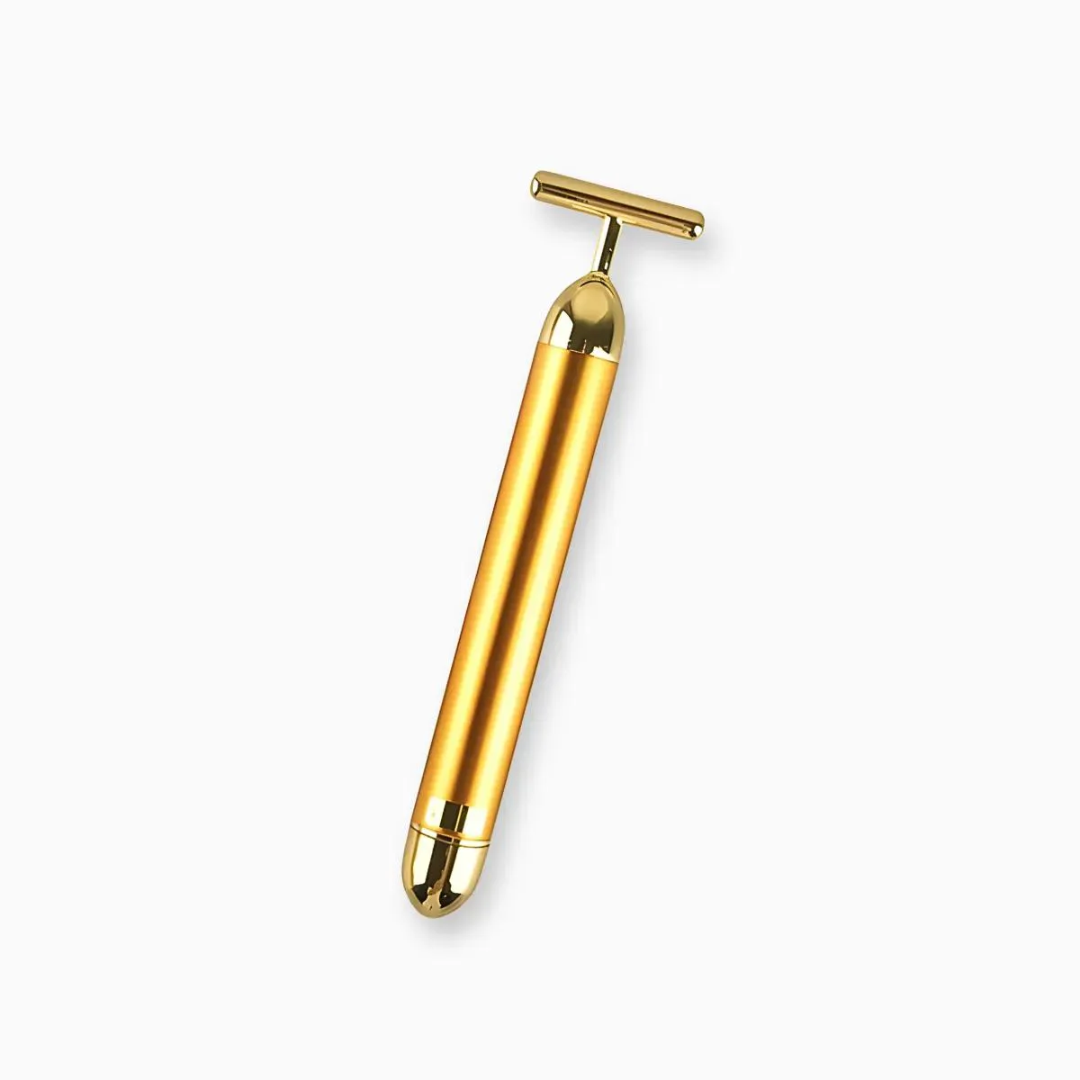 MASSAGEADOR FACIAL ELéTRICO GOLD 24K HARMONIZAçãO ANTI-RUGAS