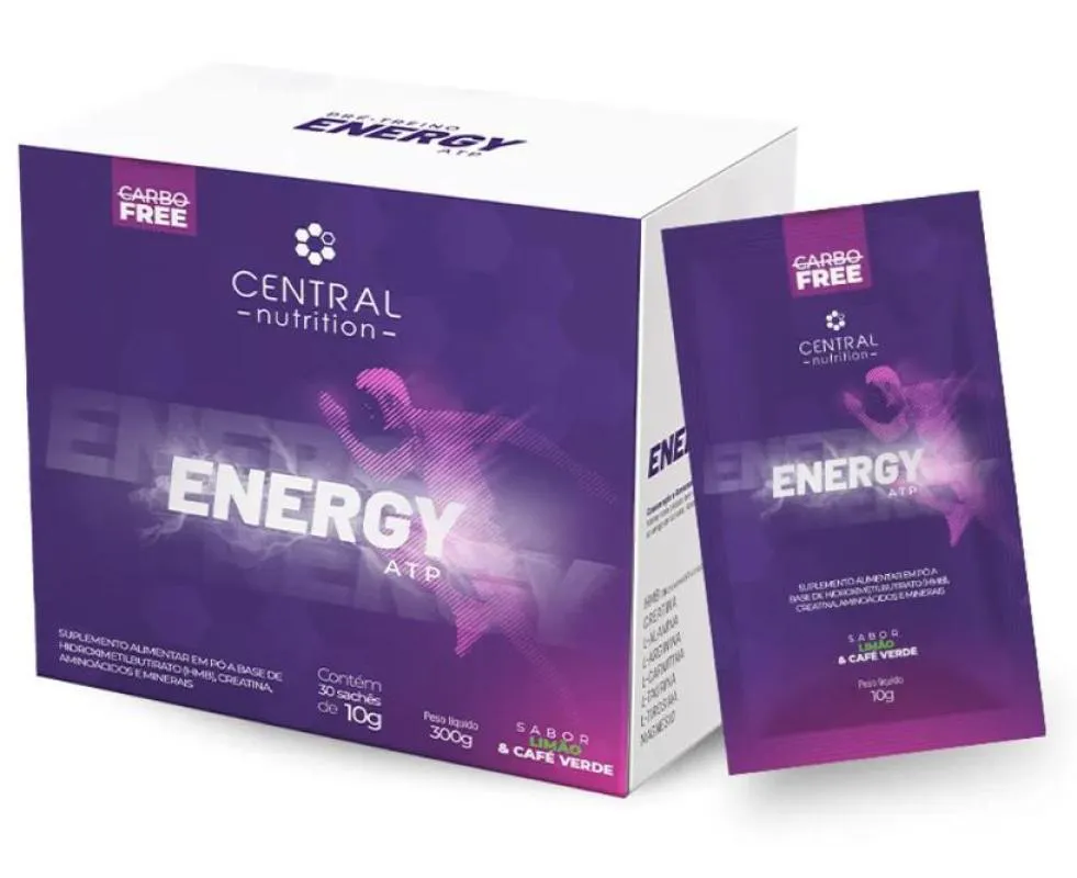 ENERGY® - ATP - 10G 30 SACHêS - SABOR LIMãO