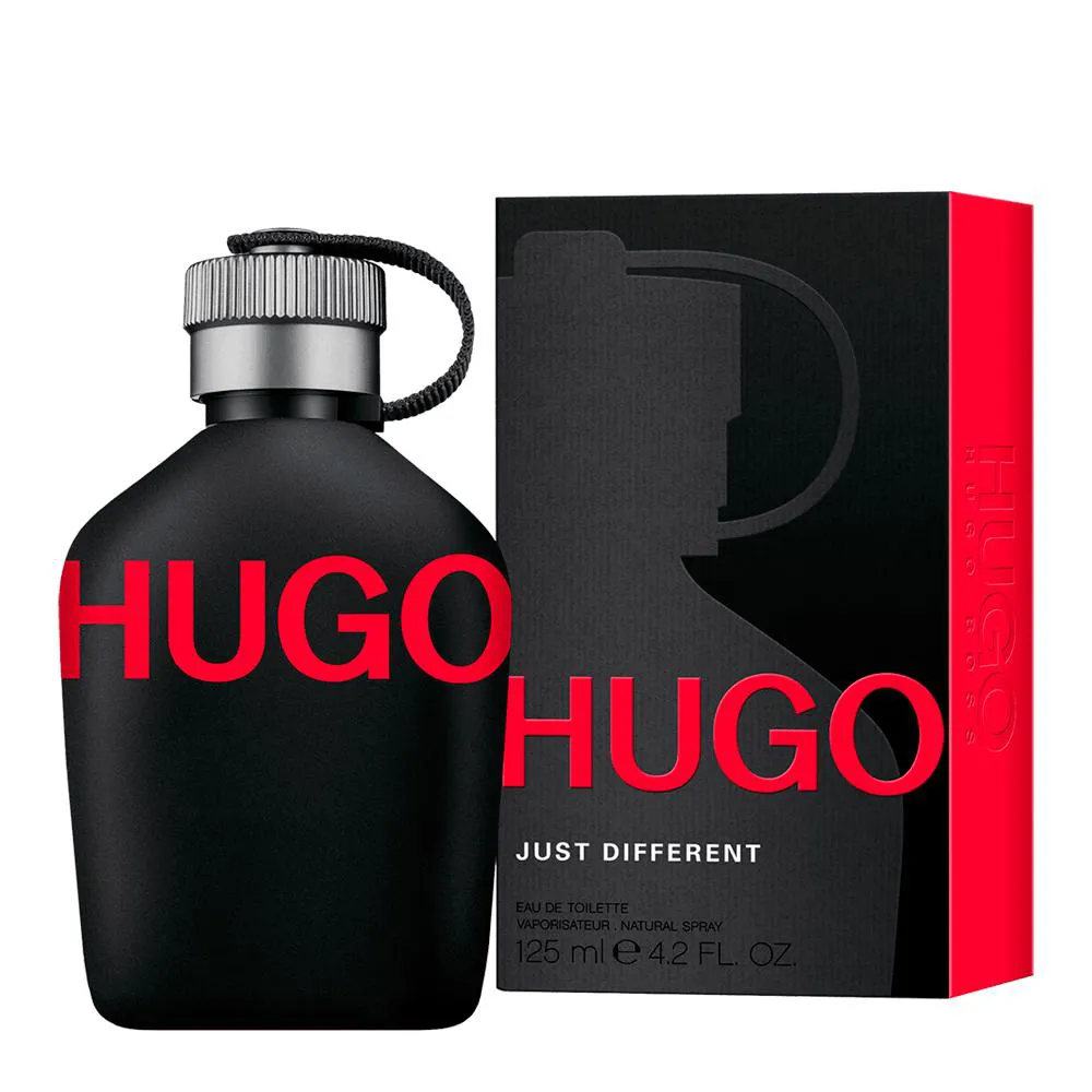 PERFUME HUGO BOSS HUGO JUST DIFFERENT MASCULINO EAU DE TOILETTE 125ML