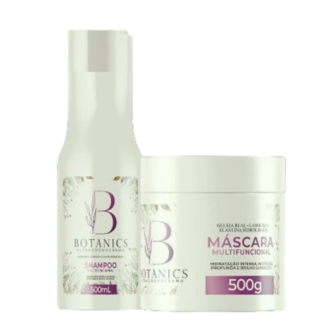 KIT SHAMPOO E MáSCARA ULTRA CRONOGRAMA