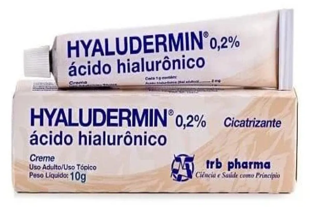 HYALUDERMIN 0,2% (áCIDO HIALURONICO) CREME 10 GRS