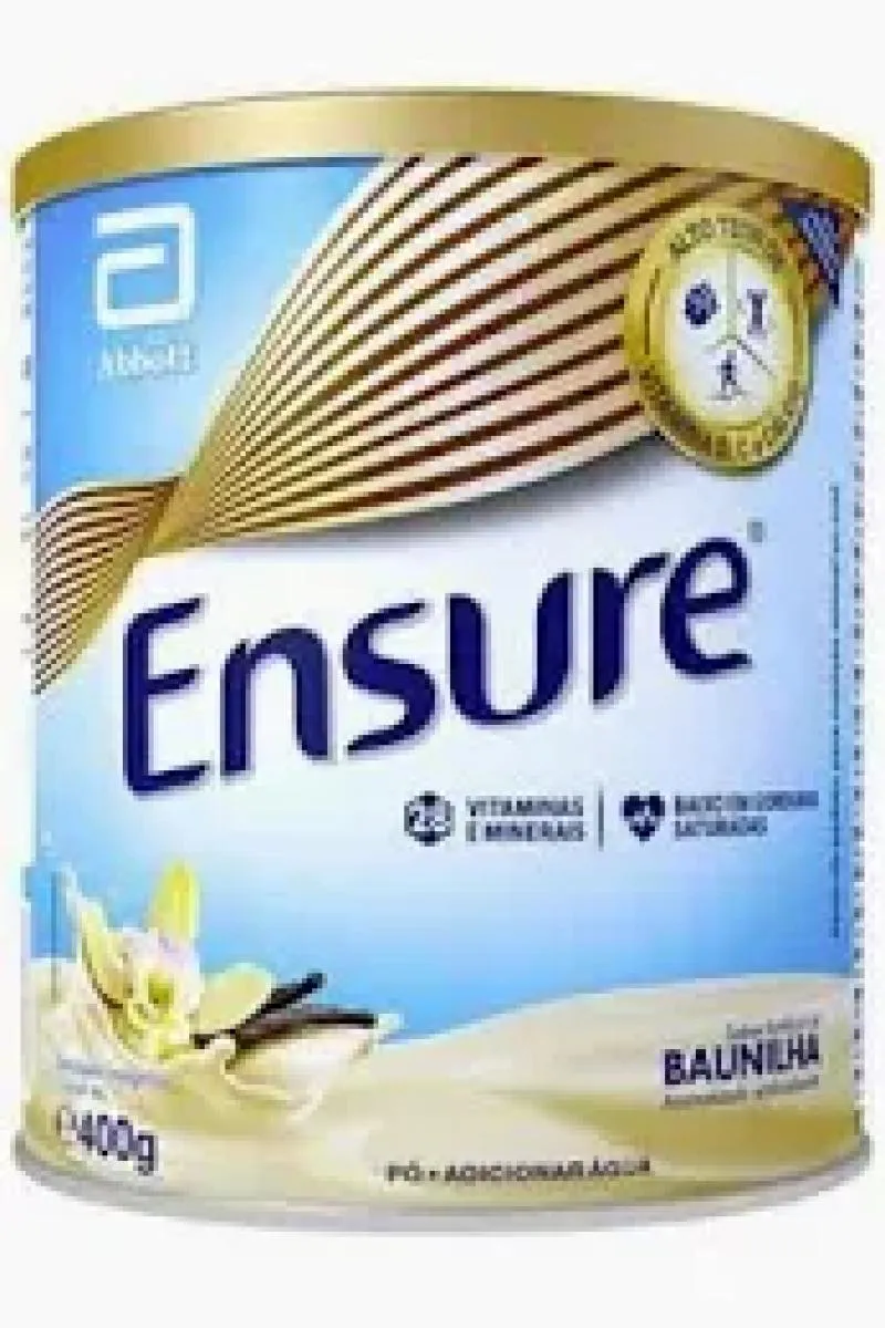 SUPLEMENTO NUTRICIONAL ENSURE BAUNILHA 400G