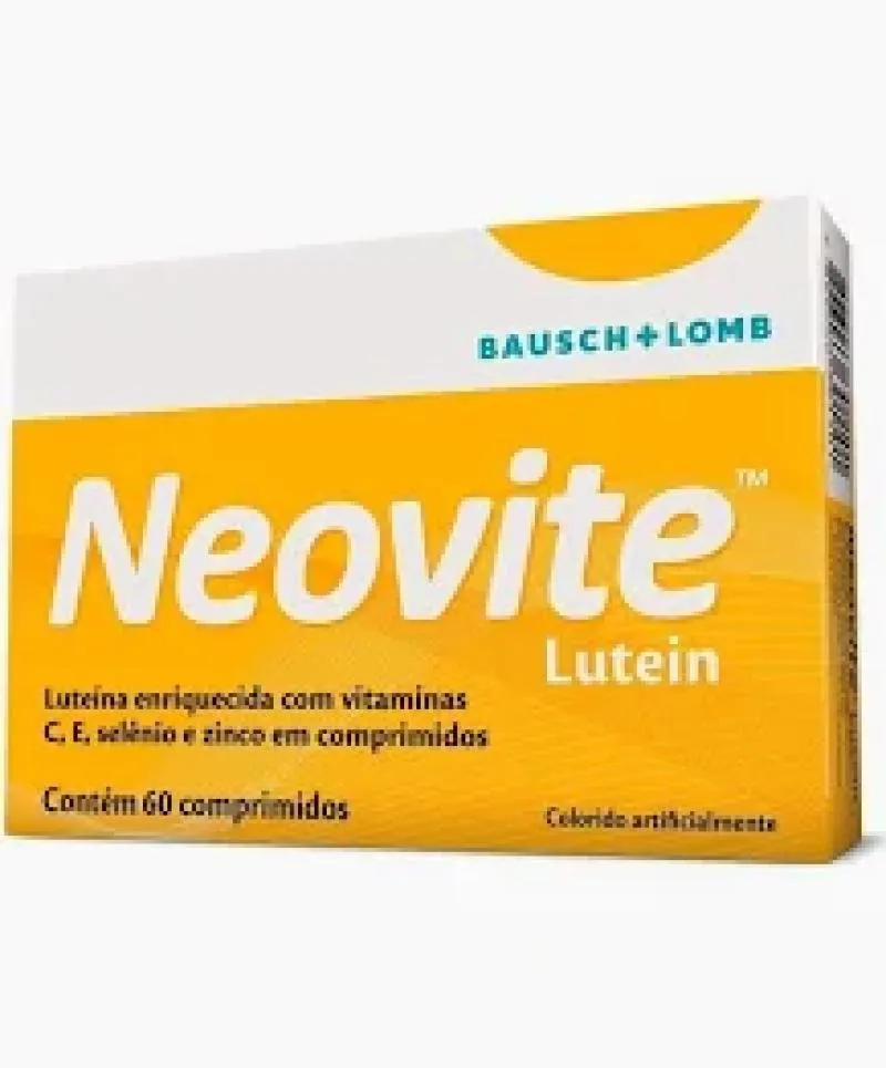 NEOVITE LUTEIN 60CPR (SUPLEMENTO ALIMENTAR)