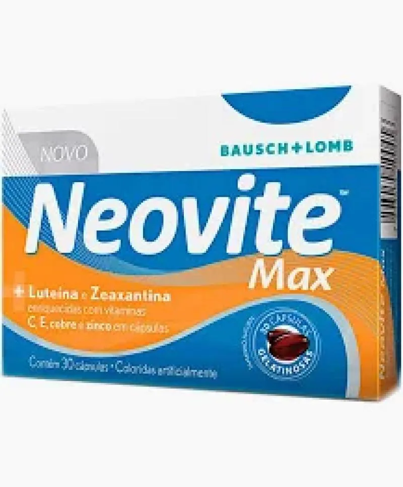 NEOVITE MAX 30 CAPS (SUPLEMENTO ALIMENTAR)