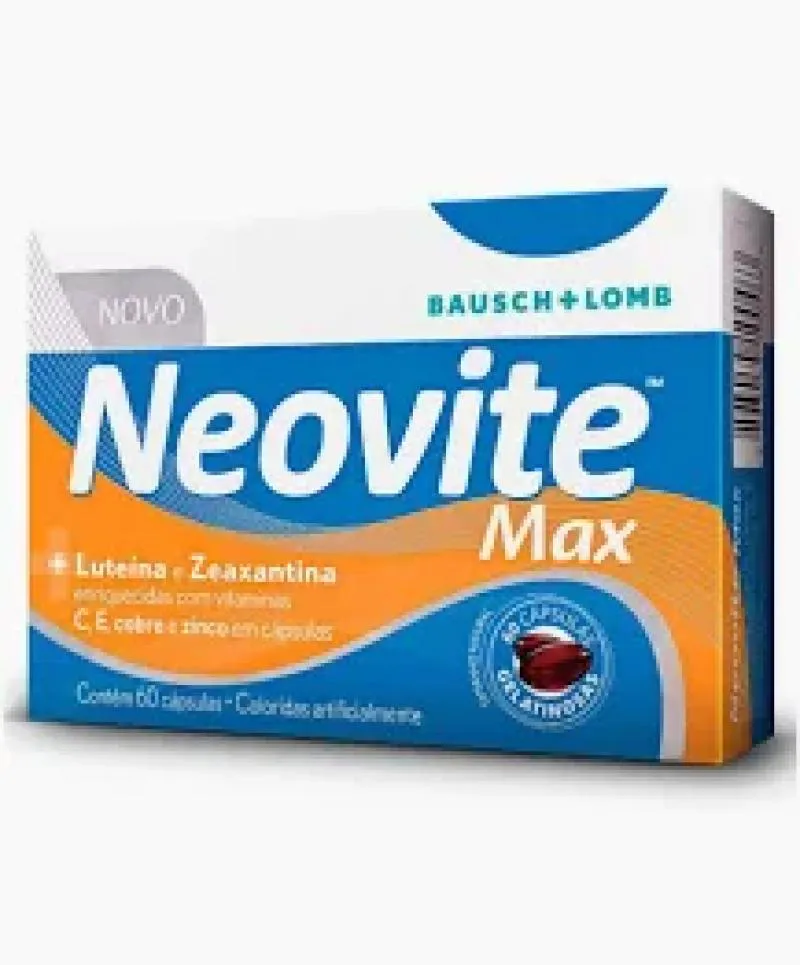 NEOVITE MAX 60 CAPS (SUPLEMENTO ALIMENTAR)
