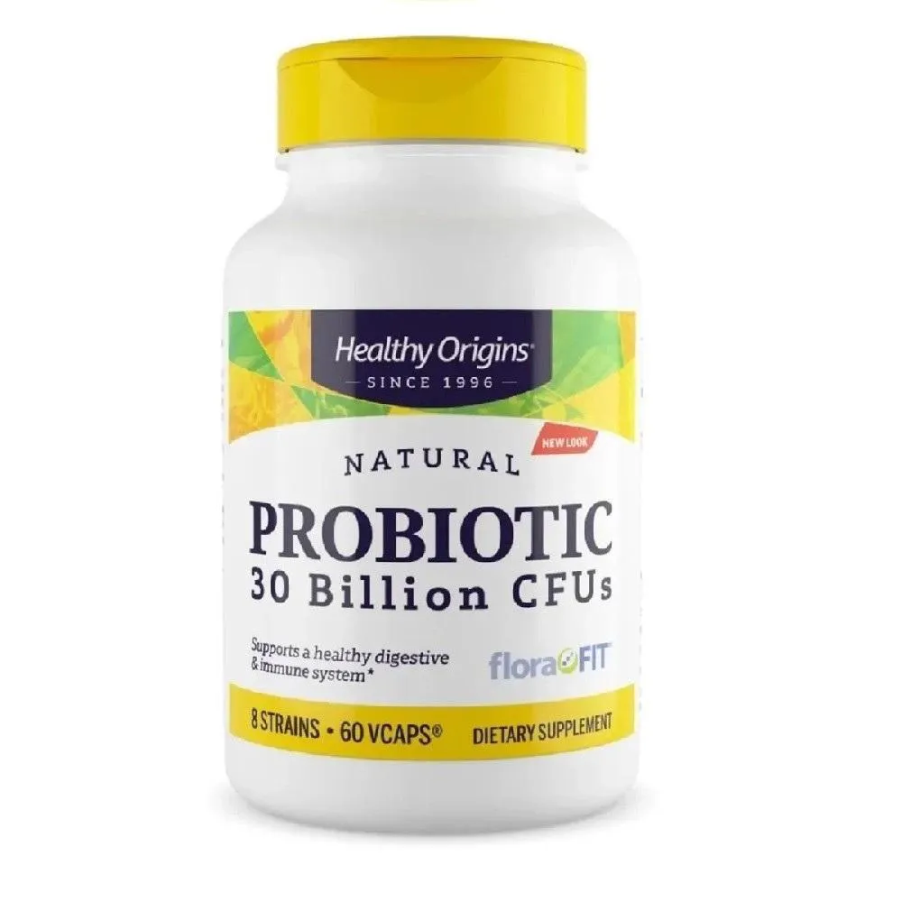 PROBIOTIC 30 BILHõES 60 CáPS. HEALTHY ORIGINS