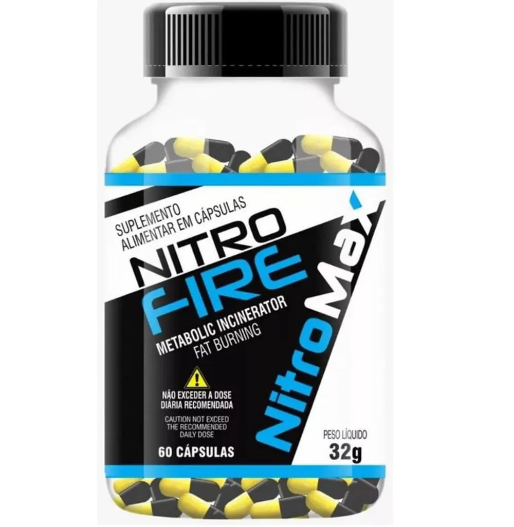 NITRO FIRE CAFEINA 60CPS NITROMAX