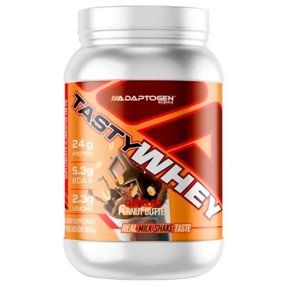 TASTY WHEY (900G) - SABOR: CHOCOLATE PEANUT BUTTER
