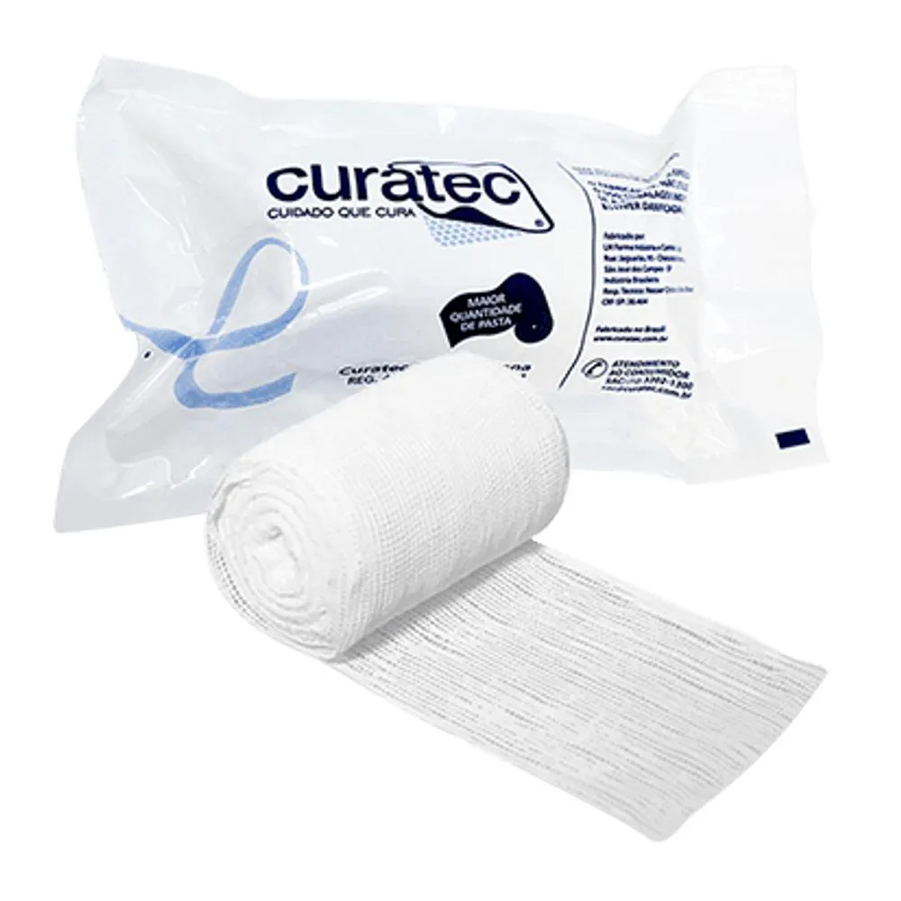 KIT 2 BOTA DE UNNA 10,2CM X 9,14M CURATEC