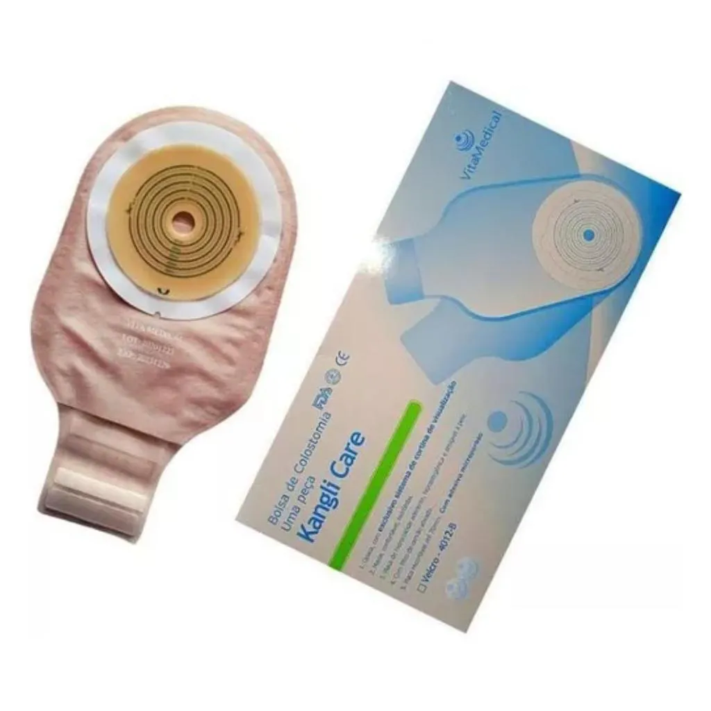 KANGLI CARE - BOLSA COLOSTOMIA  VELCRO- 4012B 70MM - UNIDADE